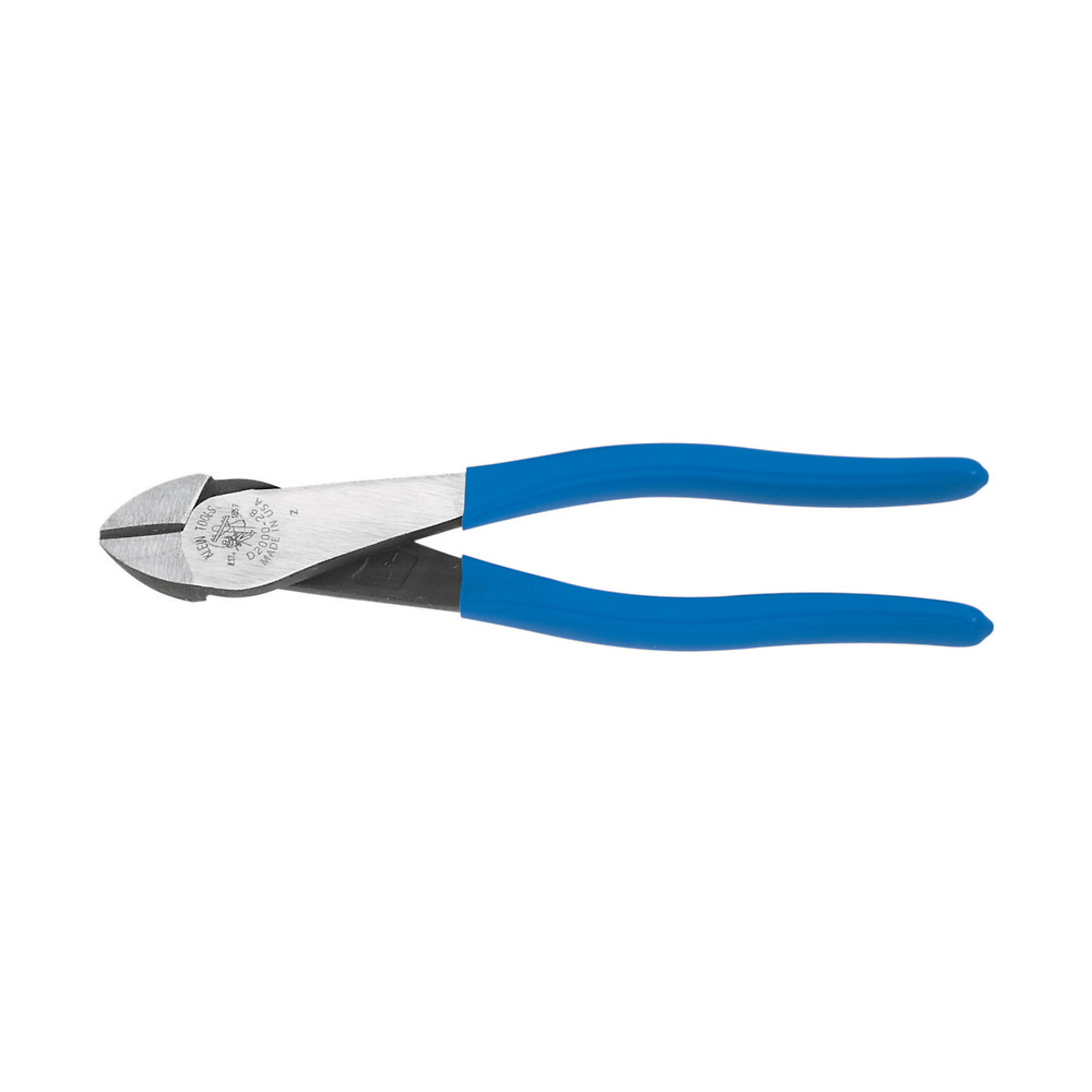 Klein Tools, Diagonal Cutting Pliers, Heavy-Duty, High-Leverage, Model# D2000-28